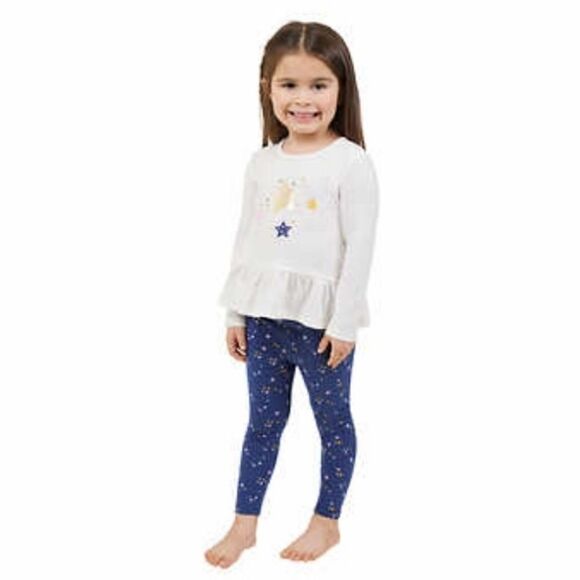 BCBG Girls Plush Kids' Shirts & Pants 3-piece Set Size 5 - Picture 2 of 8